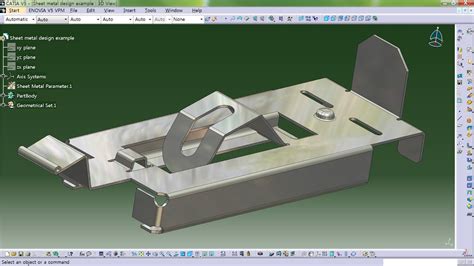 CATIA v5 sheet metal